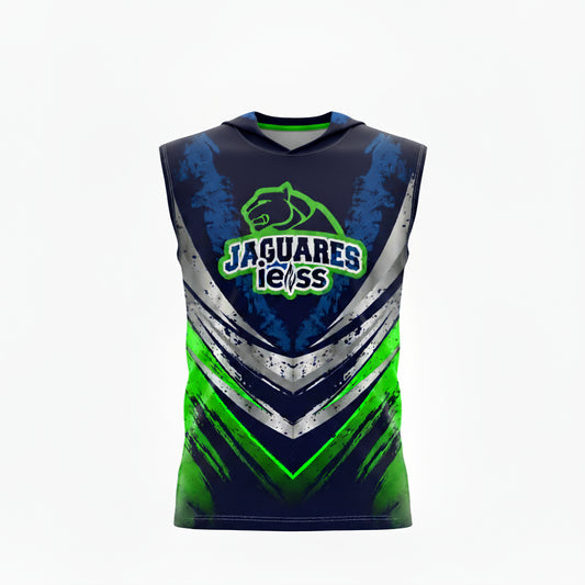 PLAYERA DEPORTIVA AZUL PARA TOCHITO CORTE FEMENIL